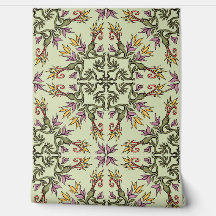 Grüne Schlangen Floral Mandala Botanische Fantasie