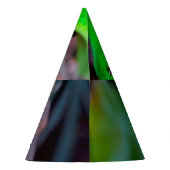 Grüne Schlangen-Pythonschlange Partyhütchen (Rückseite)