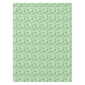 Grüne Schmetterlinge Blume Frühlingsblüte Tischdecke (Vorderseite)