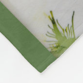 Grüne Schmetterlings-und Frucht-Fleece-Decke Fleecedecke (Ecke)