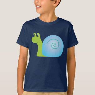 Grüne Schnecke T-Shirt