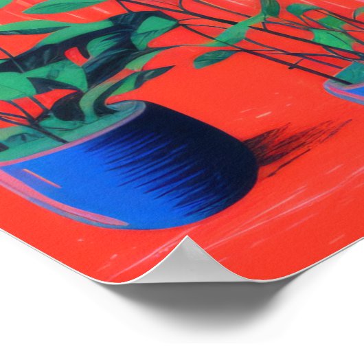 Grüne Schritte: Die Gartenabode Poster (Ecke)