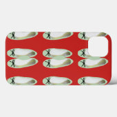 Grüne Schuhe Case-Mate iPhone Hülle (Rückseite (Horizontal))