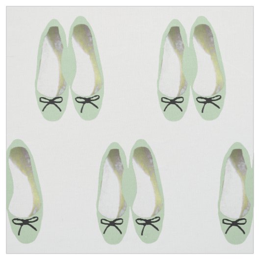 Grüne Schuhe Stoff (Muster)