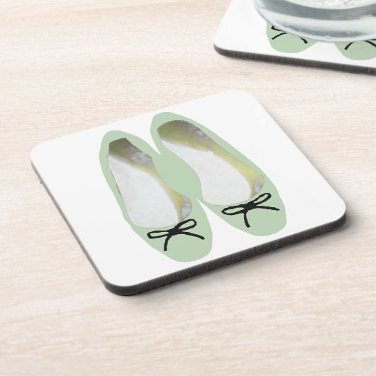 Grüne Schuhe Untersetzer (Linke Seite)