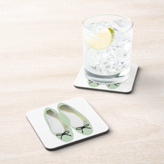 Grüne Schuhe Untersetzer (Rechte Seite)