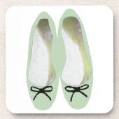 Grüne Schuhe Untersetzer (Vorderseite)