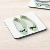 Grüne Schuhe Untersetzer (Linke Seite)