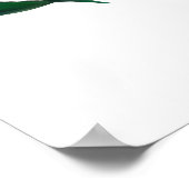 Grüne Schule für Fischwasser Poster (Ecke)