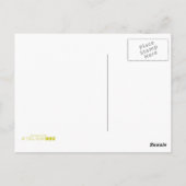 Grüne Schüssel Postkarte (Rückseite)