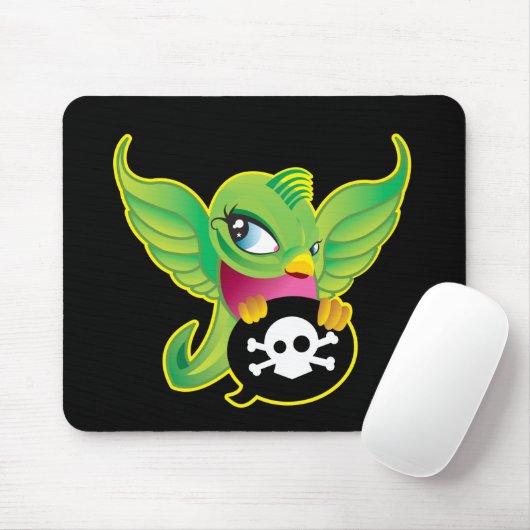 Grüne Schwalbe Mousepad (Mit Mouse)