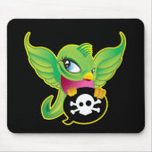 Grüne Schwalbe Mousepad (Vorne)