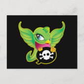 Grüne Schwalbe Postkarte (Vorderseite)