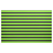 Grüne, schwarze und graue Streifen Stoff (Fat Quarter (45,7 x 55,9 cm))
