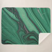 Grüne, schwarze und silberne Marmorplatte Decken (Vorderseite (Horizontal))