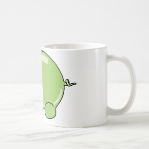 Grüne Schwein-Tasse Kaffeetasse