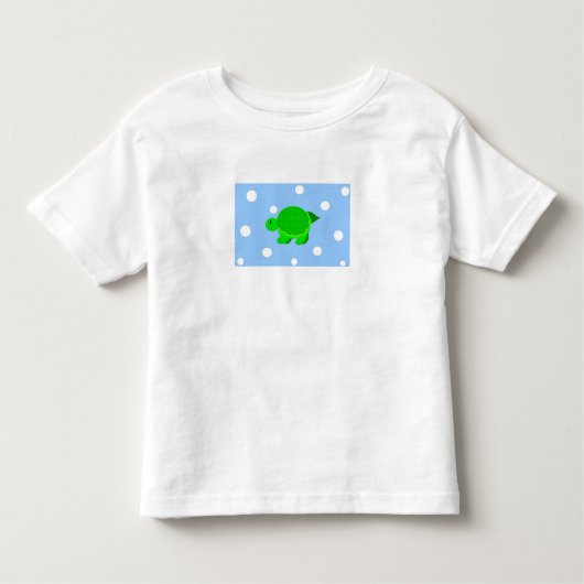 Grüne Schwimmhalle Kleinkind T-shirt (Vorderseite)