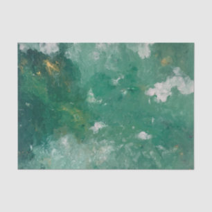 Grüne Schwingungen Seidenpapier