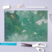 Grüne Schwingungen Seidenpapier (Handwerk)