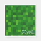 Grüne Serviette (Vorderseite)