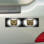 Grüne Shisa Paare Autoaufkleber (Auf Auto)