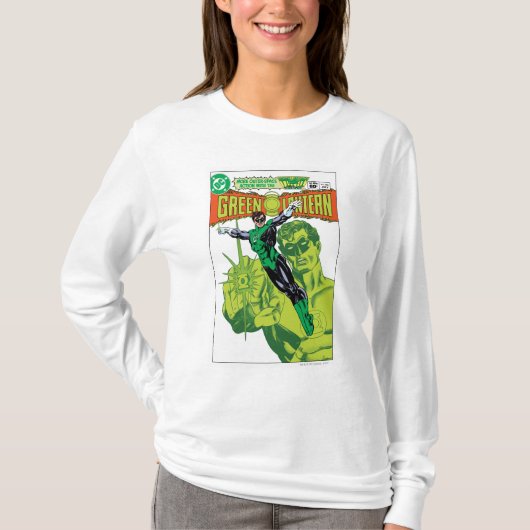 Grüne Signalleuchte - Comic-Abdeckung T-Shirt (Vorderseite)
