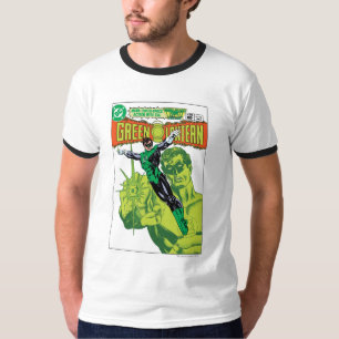 Grüne Signalleuchte - Comic-Abdeckung T-Shirt