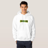 Grüne Signalleuchte (glühende Signalleuchte) 2 Hoodie (Vorne ganz)