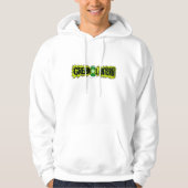 Grüne Signalleuchte (glühende Signalleuchte) 2 Hoodie (Vorderseite)