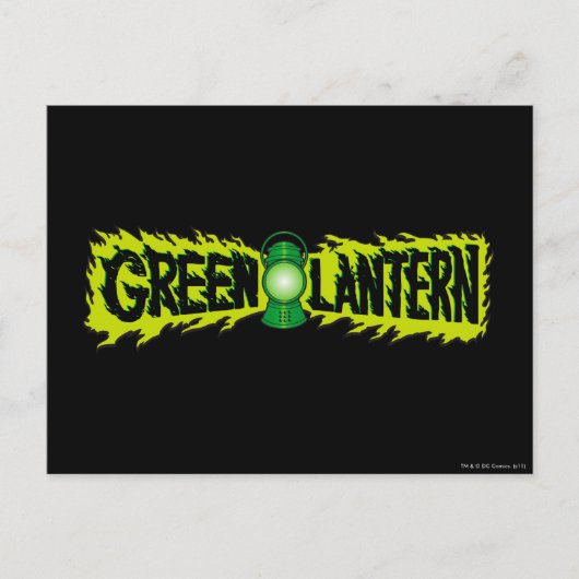 Grüne Signalleuchte (glühende Signalleuchte) 2 Postkarte (Vorderseite)