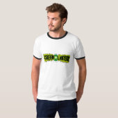 Grüne Signalleuchte (glühende Signalleuchte) 2 T-Shirt (Vorne ganz)