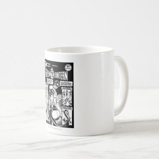 Grüne Signalleuchte - Grünes schattiertes Comic, s Kaffeetasse (VorderseiteRechts)