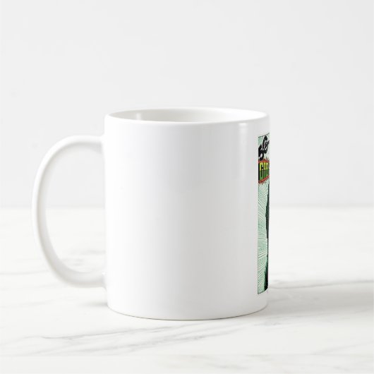 Grüne Signalleuchte Kaffeetasse (Links)