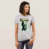 Grüne Signalleuchte T-Shirt (Vorne ganz)