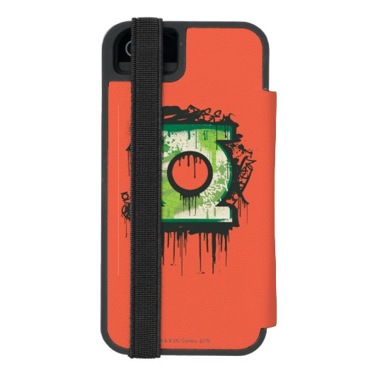 Grüne Signalleuchte - Verdrillte Unschuld Incipio iPhone Geldbeutel-Hülle (Folio Rückseite)