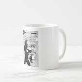 Grüne Signalleuchten - glühende Laterne, schwarz u Kaffeetasse (VorderseiteRechts)