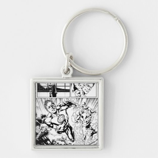 Grüne Signalleuchten und das Flash-Panel 2 Schlüsselanhänger (Vorne)