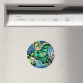 Grüne Signalleuchten und das Flash-Panel Magnet (In Situ (Geschirrspüler))