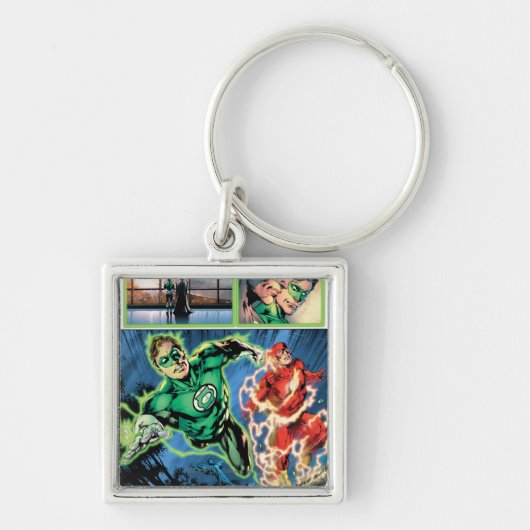 Grüne Signalleuchten und das Flash-Panel Schlüsselanhänger (Vorne)