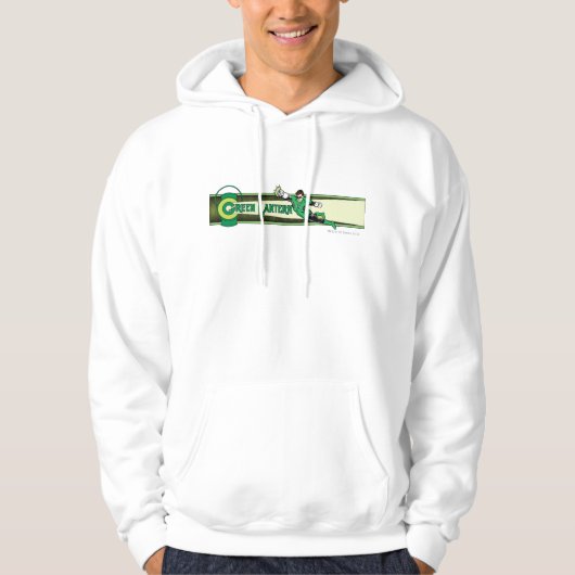 Grüne Signalleuchten und Logo Hoodie (Vorderseite)