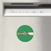 Grüne Signalleuchten und Logo Magnet (In Situ (Geschirrspüler))
