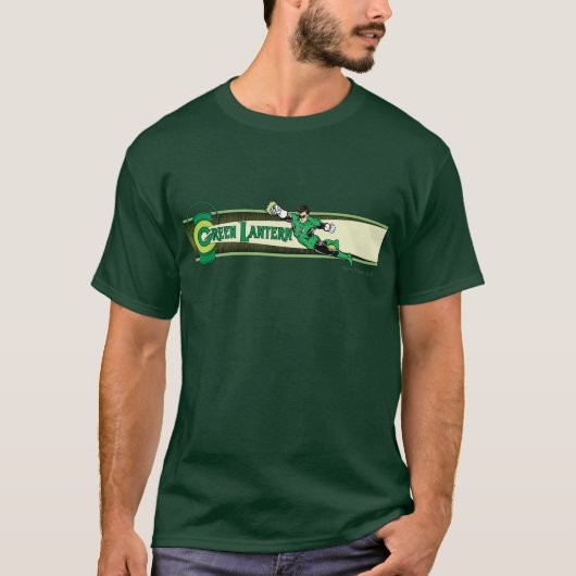 Grüne Signalleuchten und Logo T-Shirt (Vorderseite)