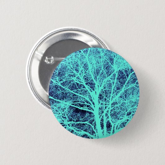 Grüne Silhouette Button (Vorne & Hinten)