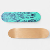 Grüne Silhouette Skateboard (Horizontal)