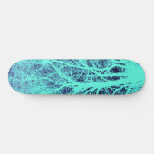 Grüne Silhouette Skateboard (Horizontal)