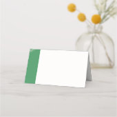 Grüne Sitzkarte, Caroline Wedding Collection Platzkarte (Rückseite)