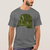 Grüne Skulptur T-Shirt (Vorderseite)