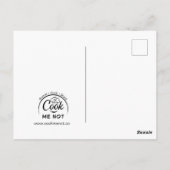 Grüne Smoothie-Rezept Postkarte (Rückseite)