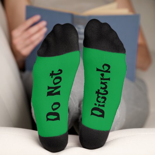 Grüne Socken nicht stören (Unterseite)