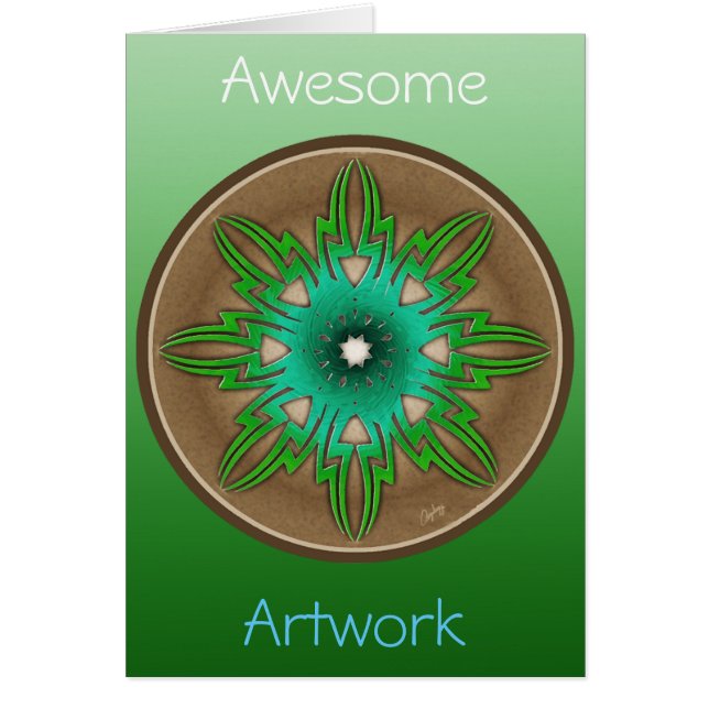 Grüne Sonne (Vorne)